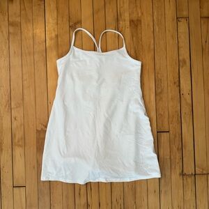 Offline white workout dress